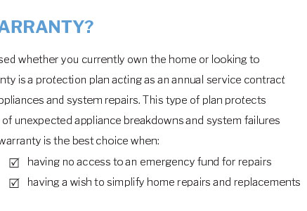 home warranty westminster